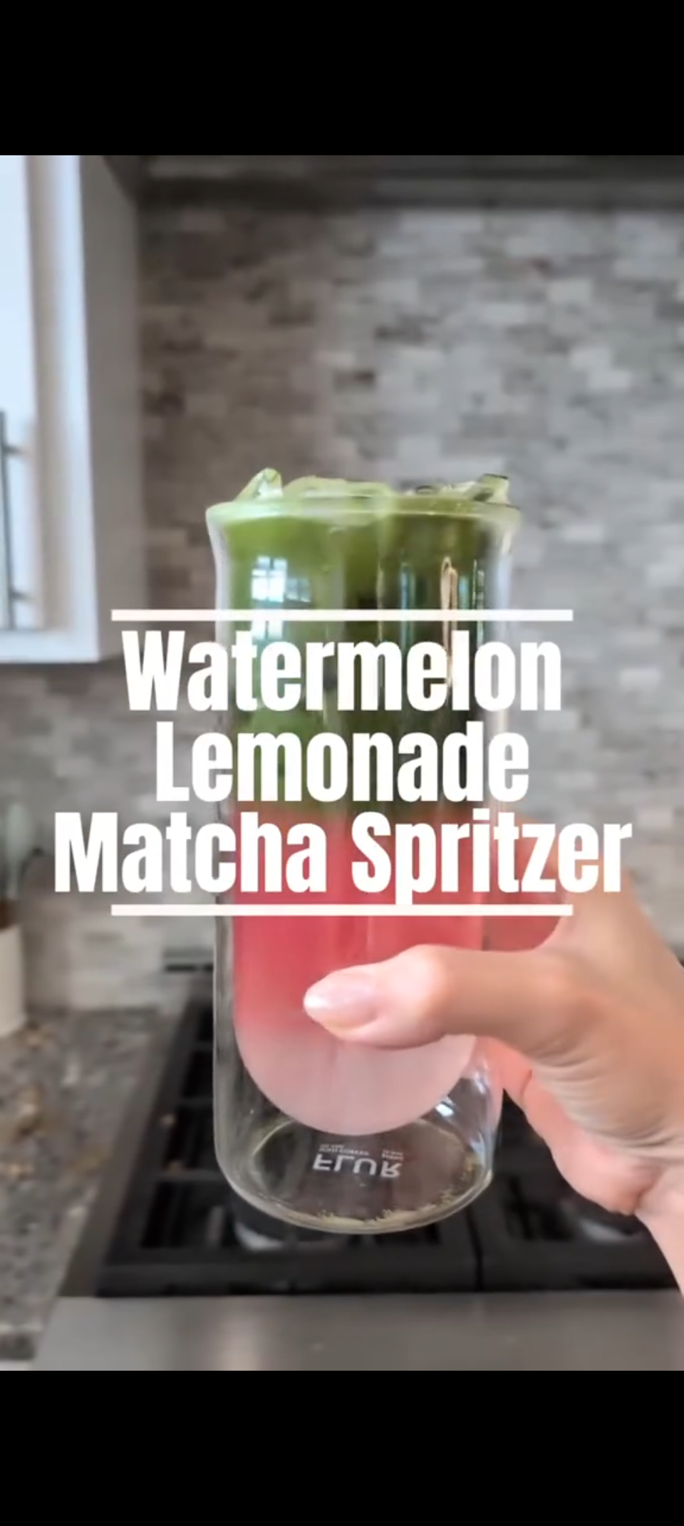 WATERMELON LEMONADE MATCHA SPRITZER
