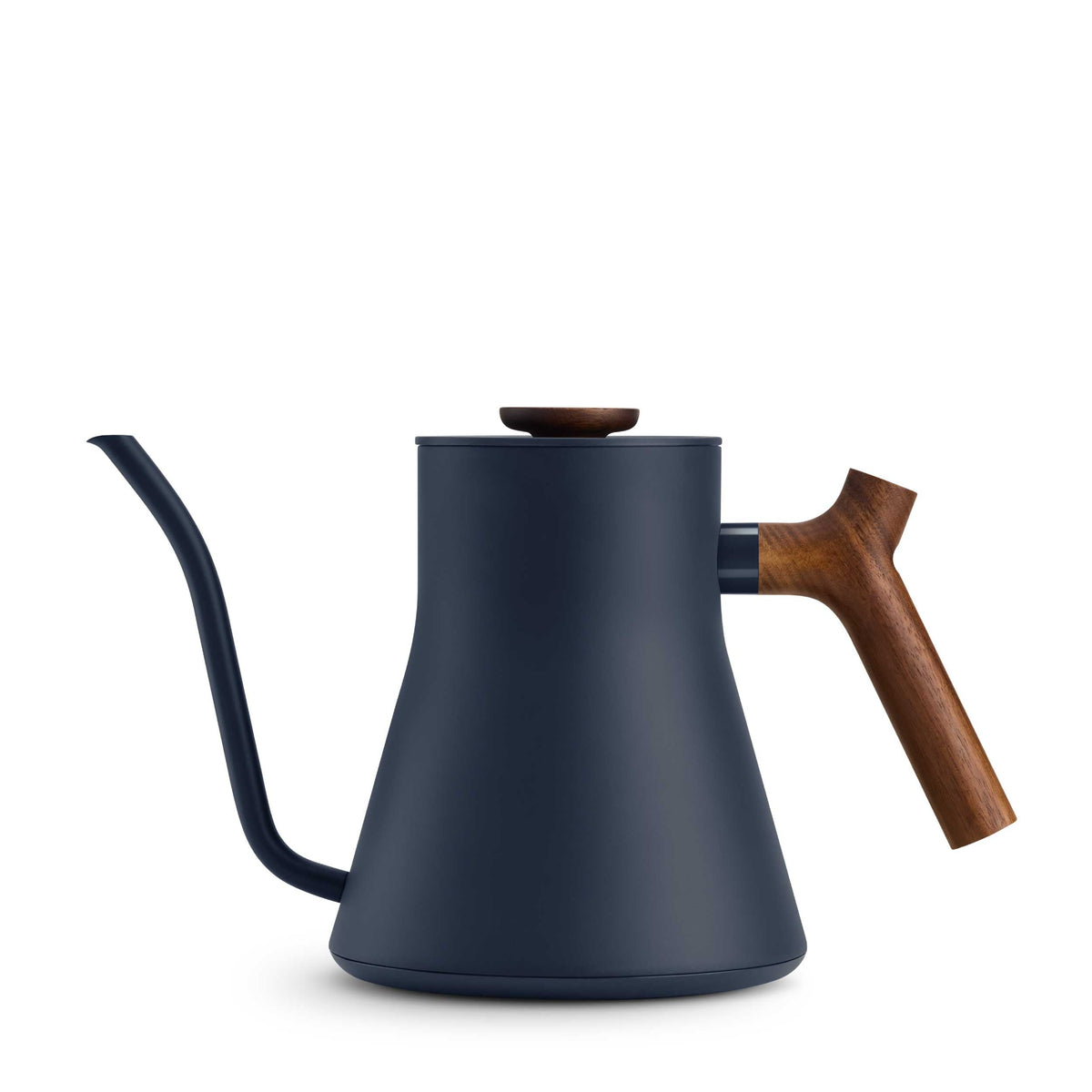 Fellow Stagg EKG Pro electric kettle in stone blue with walnut, detail view 8